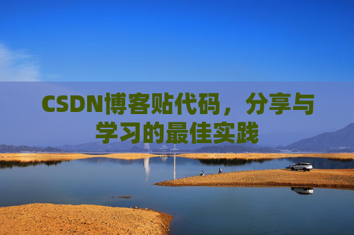 CSDN博客贴代码，分享与学习的最佳实践